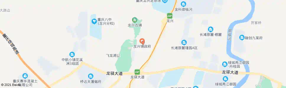 重庆龙兴政府_公交站地图_重庆公交_妙搜公交查询2025