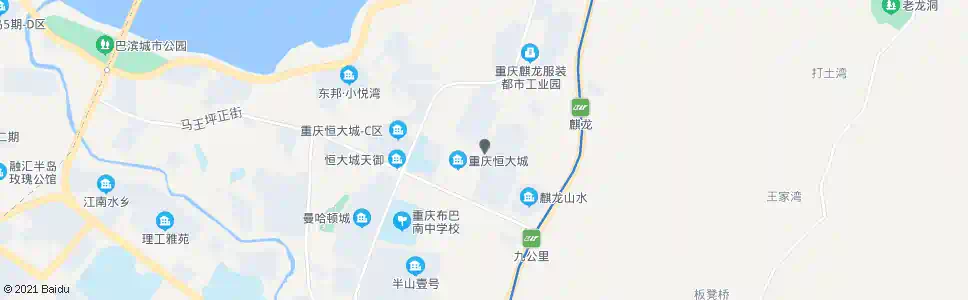 重庆李家沱渝安二路_公交站地图_重庆公交_妙搜公交查询2025