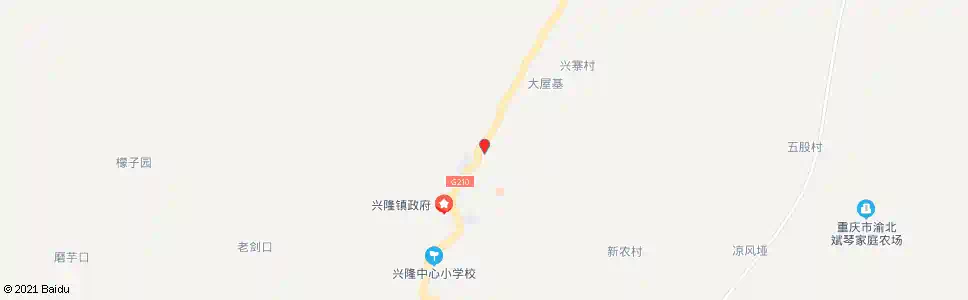 重庆兴隆村_公交站地图_重庆公交_妙搜公交查询2025