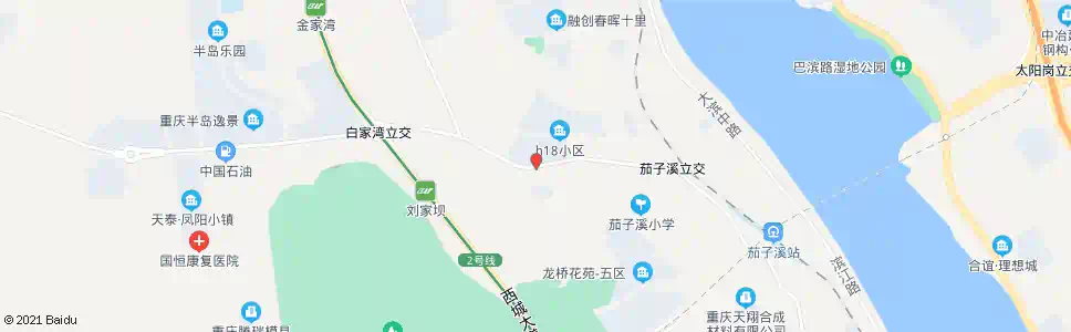 重庆怡景苑_公交站地图_重庆公交_妙搜公交查询2025
