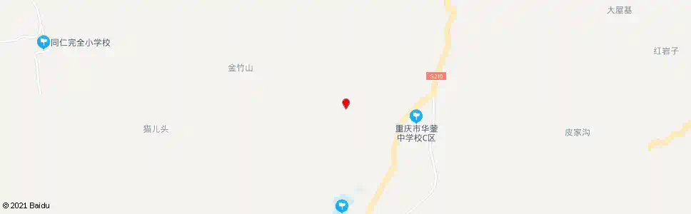 重庆茨竹中心校_公交站地图_重庆公交_妙搜公交查询2025