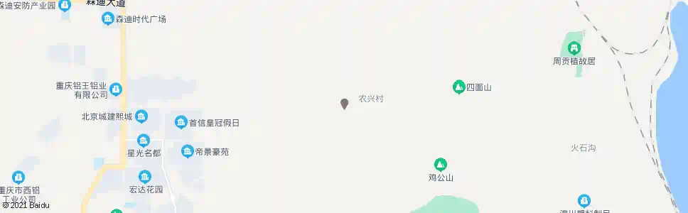重庆西彭五公里_公交站地图_重庆公交_妙搜公交查询2025