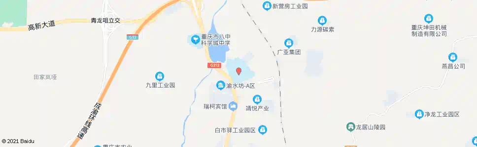重庆市农校_公交站地图_重庆公交_妙搜公交查询2025