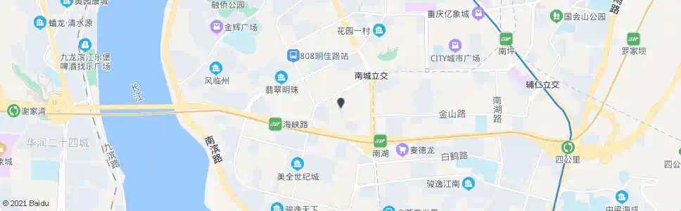 重庆六五二小区_公交站地图_重庆公交_妙搜公交查询2025