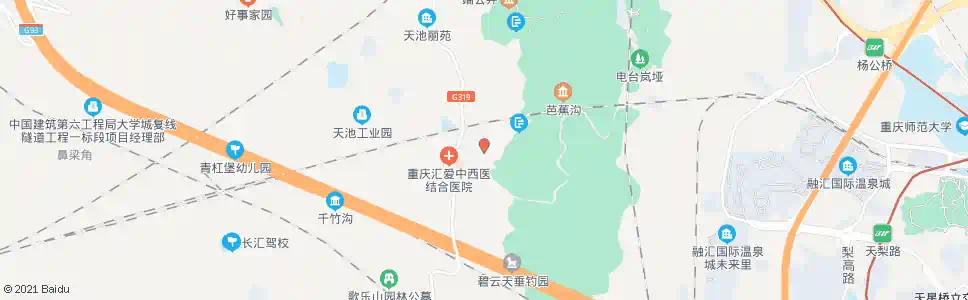 重庆姚家碥_公交站地图_重庆公交_妙搜公交查询2025