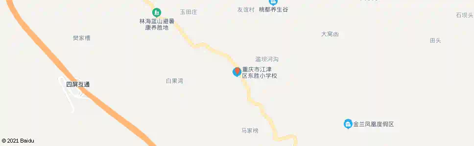 重庆东胜小学_公交站地图_重庆公交_妙搜公交查询2025