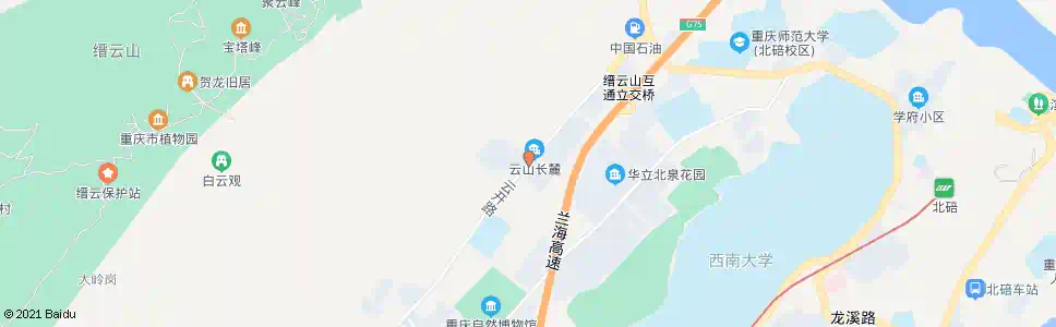 重庆城北健身梯_公交站地图_重庆公交_妙搜公交查询2025