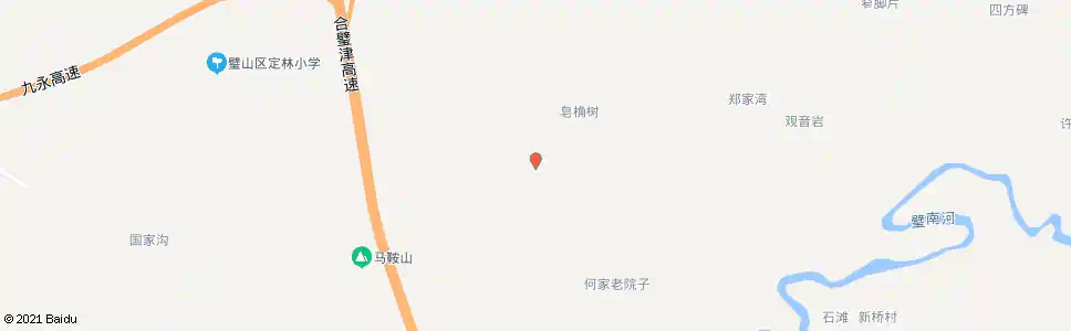 重庆熊家院子_公交站地图_重庆公交_妙搜公交查询2025