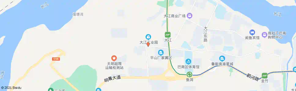 重庆秦家院子_公交站地图_重庆公交_妙搜公交查询2025