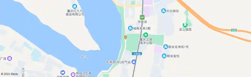 重庆龙洲公园_公交站地图_重庆公交_妙搜公交查询2025
