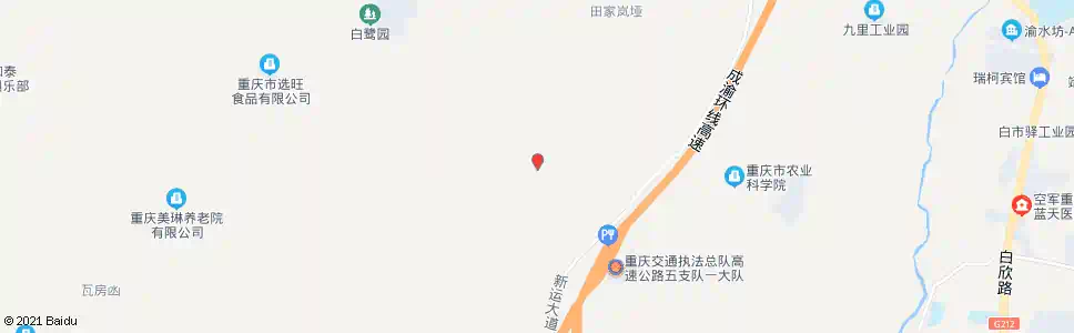 重庆马鞍花桥_公交站地图_重庆公交_妙搜公交查询2025