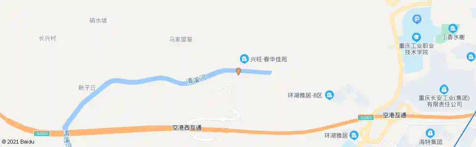 重庆夏家湾_公交站地图_重庆公交_妙搜公交查询2025