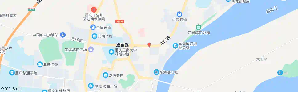 重庆嘉陵路十字路口_公交站地图_重庆公交_妙搜公交查询2025