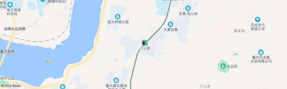 重庆铠恩家具城_公交站地图_重庆公交_妙搜公交查询2025