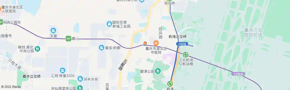 重庆渝航路_公交站地图_重庆公交_妙搜公交查询2025