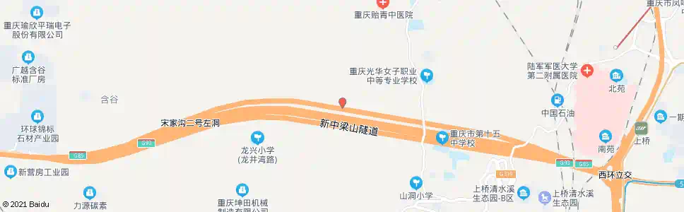 重庆黄桷树_公交站地图_重庆公交_妙搜公交查询2025