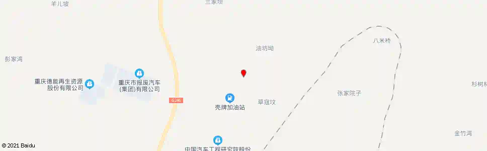重庆天堂一组_公交站地图_重庆公交_妙搜公交查询2025