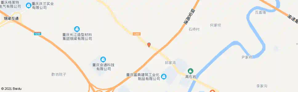 重庆石虎小学_公交站地图_重庆公交_妙搜公交查询2025