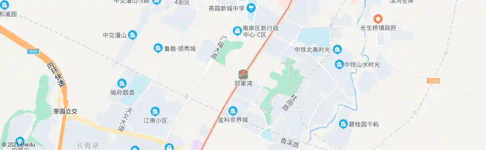 重庆轨道邱家湾站_公交站地图_重庆公交_妙搜公交查询2025