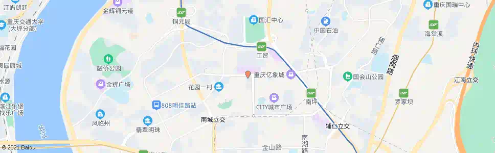 重庆开发区管委会_公交站地图_重庆公交_妙搜公交查询2025