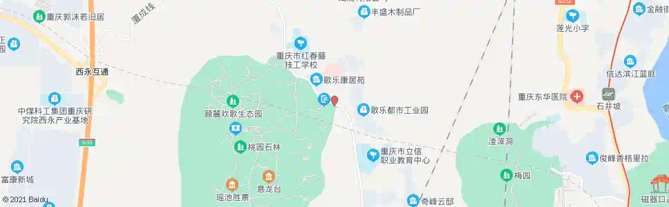 重庆矿山坡_公交站地图_重庆公交_妙搜公交查询2025