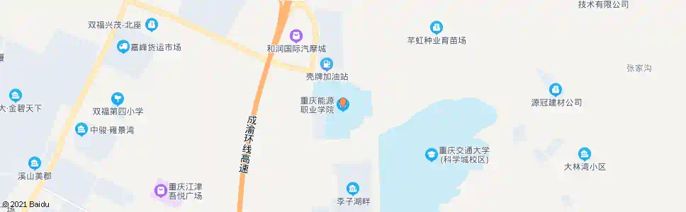 重庆能源校_公交站地图_重庆公交_妙搜公交查询2025