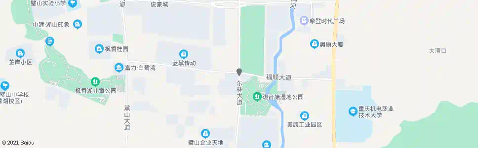 重庆两山秀苑_公交站地图_重庆公交_妙搜公交查询2025