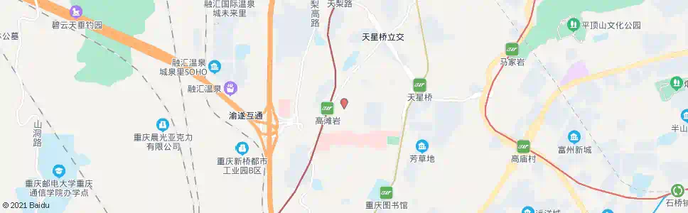 重庆房管所_公交站地图_重庆公交_妙搜公交查询2025