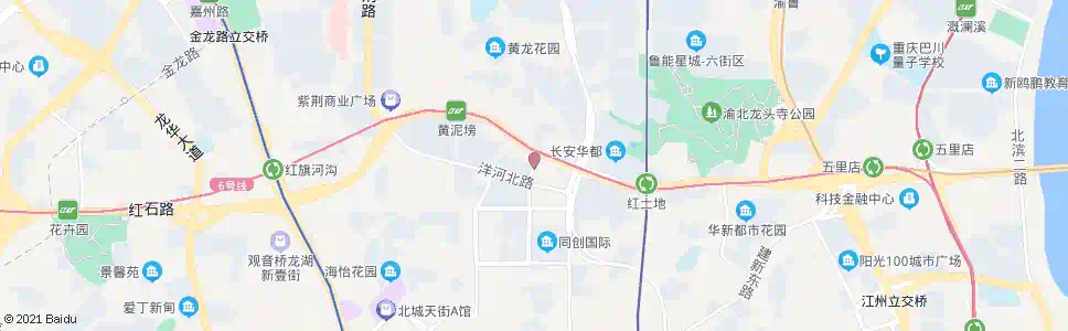 重庆洋河路_公交站地图_重庆公交_妙搜公交查询2025