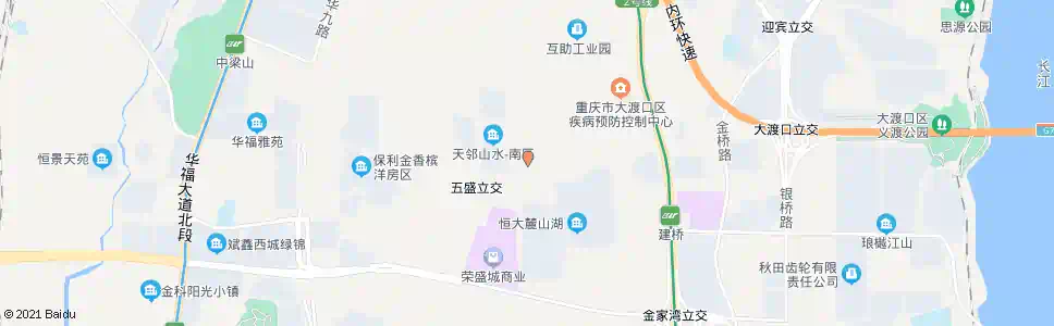 重庆五一村_公交站地图_重庆公交_妙搜公交查询2025