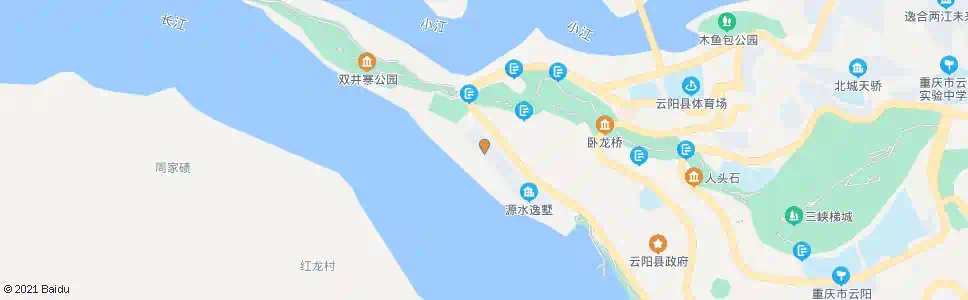 重庆云阳新世纪_公交站地图_重庆公交_妙搜公交查询2025