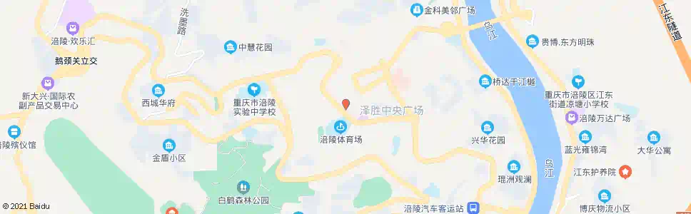 重庆涪陵饭店_公交站地图_重庆公交_妙搜公交查询2025