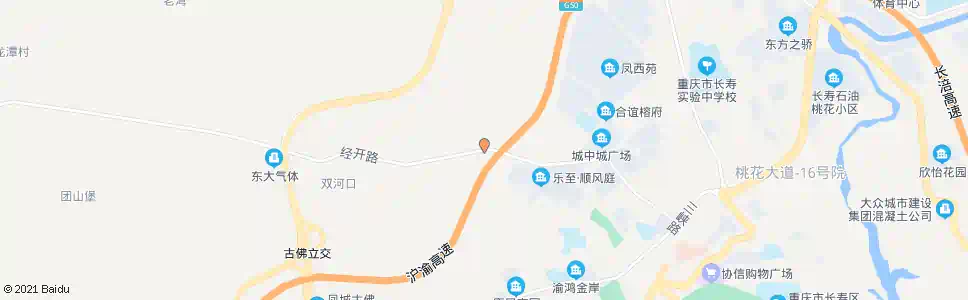 重庆白庙路口_公交站地图_重庆公交_妙搜公交查询2025