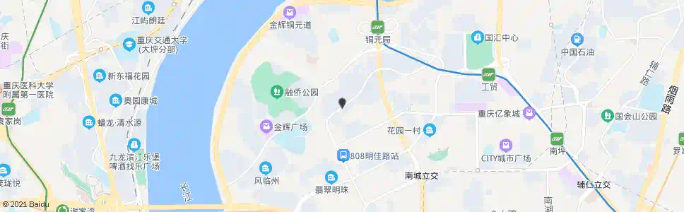 重庆双峰山路1站_公交站地图_重庆公交_妙搜公交查询2025