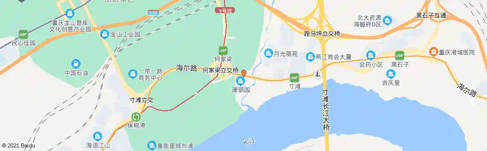 重庆康丽园_公交站地图_重庆公交_妙搜公交查询2025