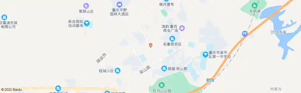 重庆梁平国税局_公交站地图_重庆公交_妙搜公交查询2025