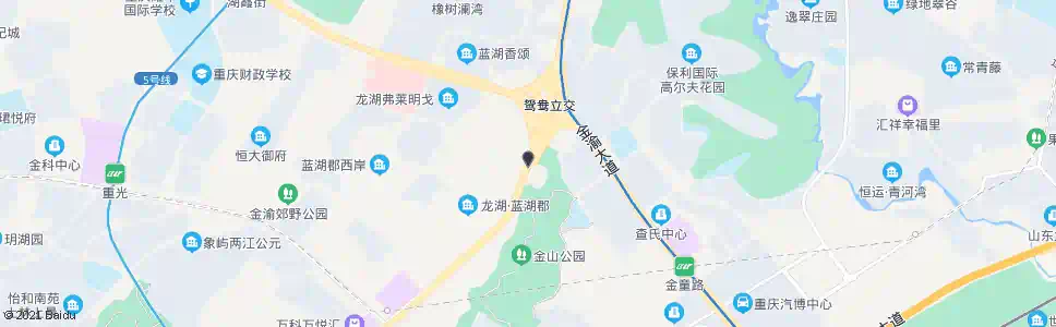 重庆蓝湖郡_公交站地图_重庆公交_妙搜公交查询2025