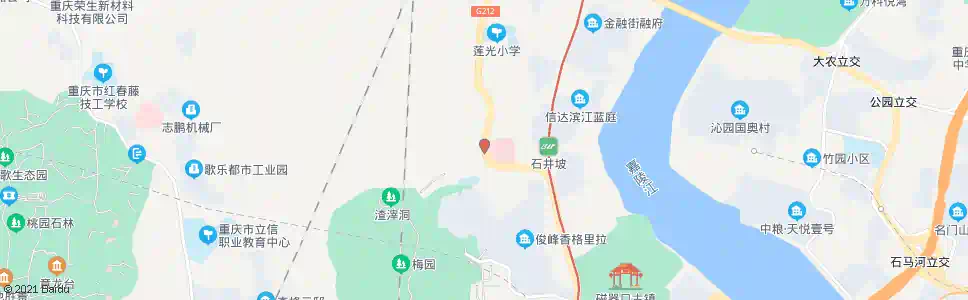 重庆东华医院_公交站地图_重庆公交_妙搜公交查询2025