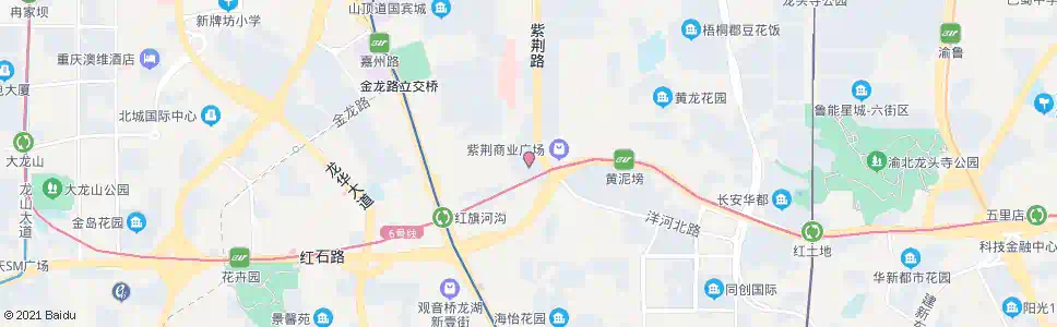 重庆佳华世纪新城_公交站地图_重庆公交_妙搜公交查询2025