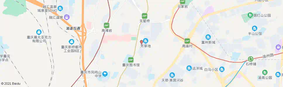 重庆沙区环卫所_公交站地图_重庆公交_妙搜公交查询2025