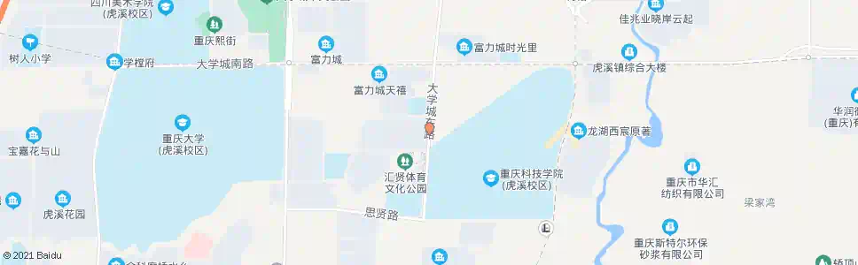 重庆科技学院路口_公交站地图_重庆公交_妙搜公交查询2025