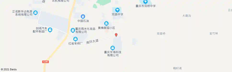重庆火炬11队_公交站地图_重庆公交_妙搜公交查询2025