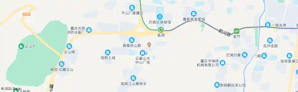 重庆云锦二路1站_公交站地图_重庆公交_妙搜公交查询2025