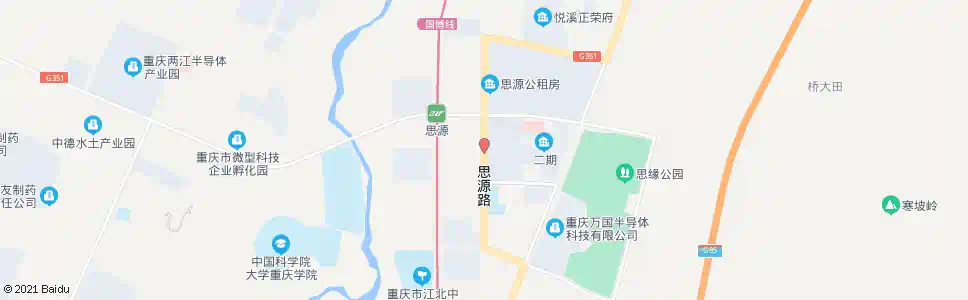 重庆和源家园_公交站地图_重庆公交_妙搜公交查询2025