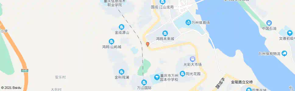 重庆万州行政审批中心_公交站地图_重庆公交_妙搜公交查询2025