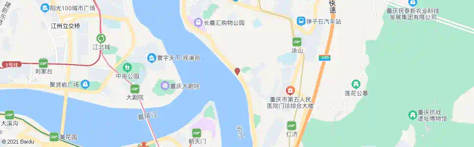 重庆南滨路钟楼_公交站地图_重庆公交_妙搜公交查询2025