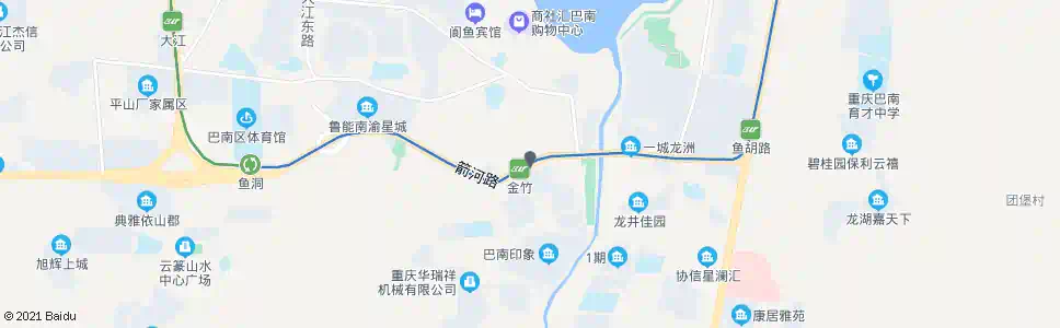 重庆轨道金竹站_公交站地图_重庆公交_妙搜公交查询2025