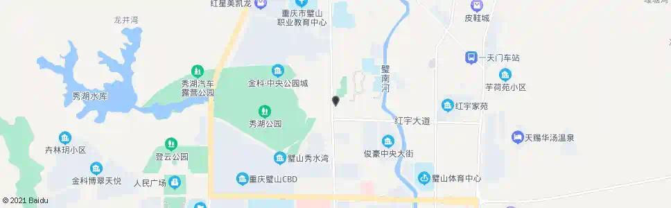 重庆城南加油站_公交站地图_重庆公交_妙搜公交查询2025