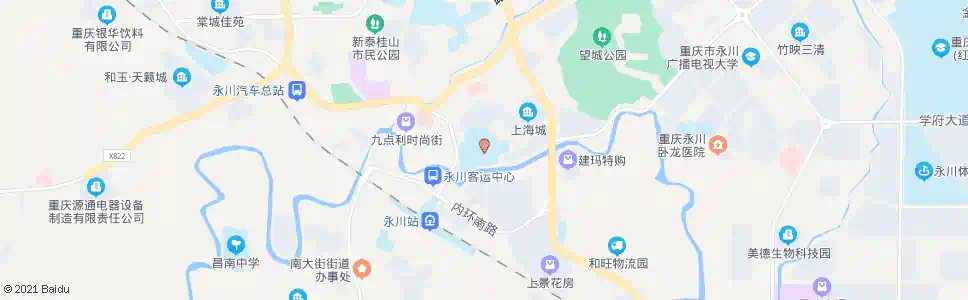 重庆永川中学_公交站地图_重庆公交_妙搜公交查询2025