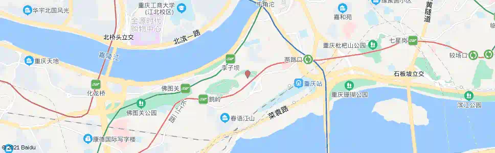 重庆印制二厂_公交站地图_重庆公交_妙搜公交查询2025